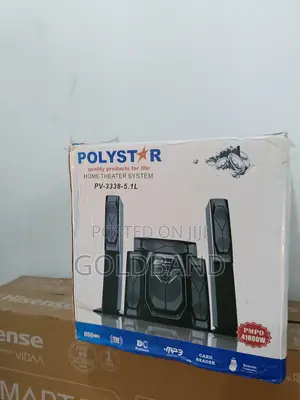 High Tech Polystar Pv-3338-5.1l Sound Bar System