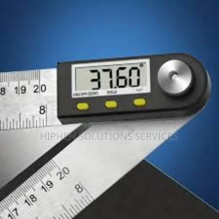 200mm Stainless Steel Digital Angle Ruler