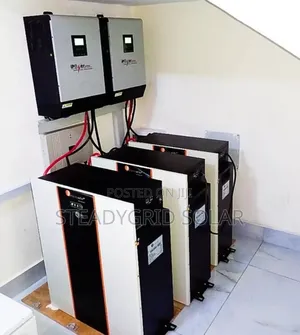 10kva/48v I-Power Inverter Setup With 30kwh Lithium Battery