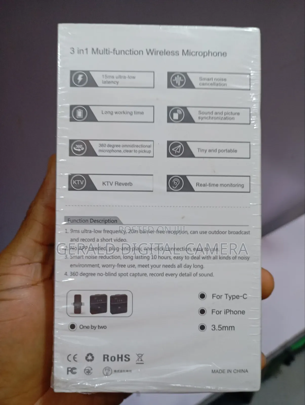Wireless Phone Microphone
