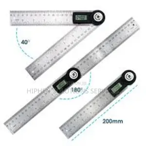 200mm Electronic Protractor Digital Angle Ruler