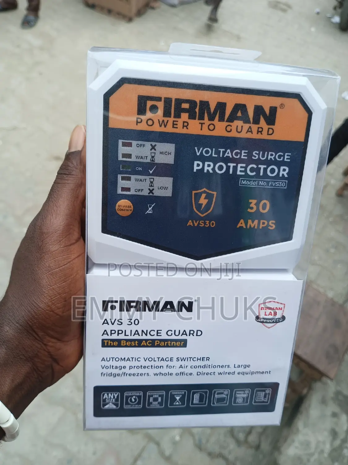 Firman Voltage Protector 30ams