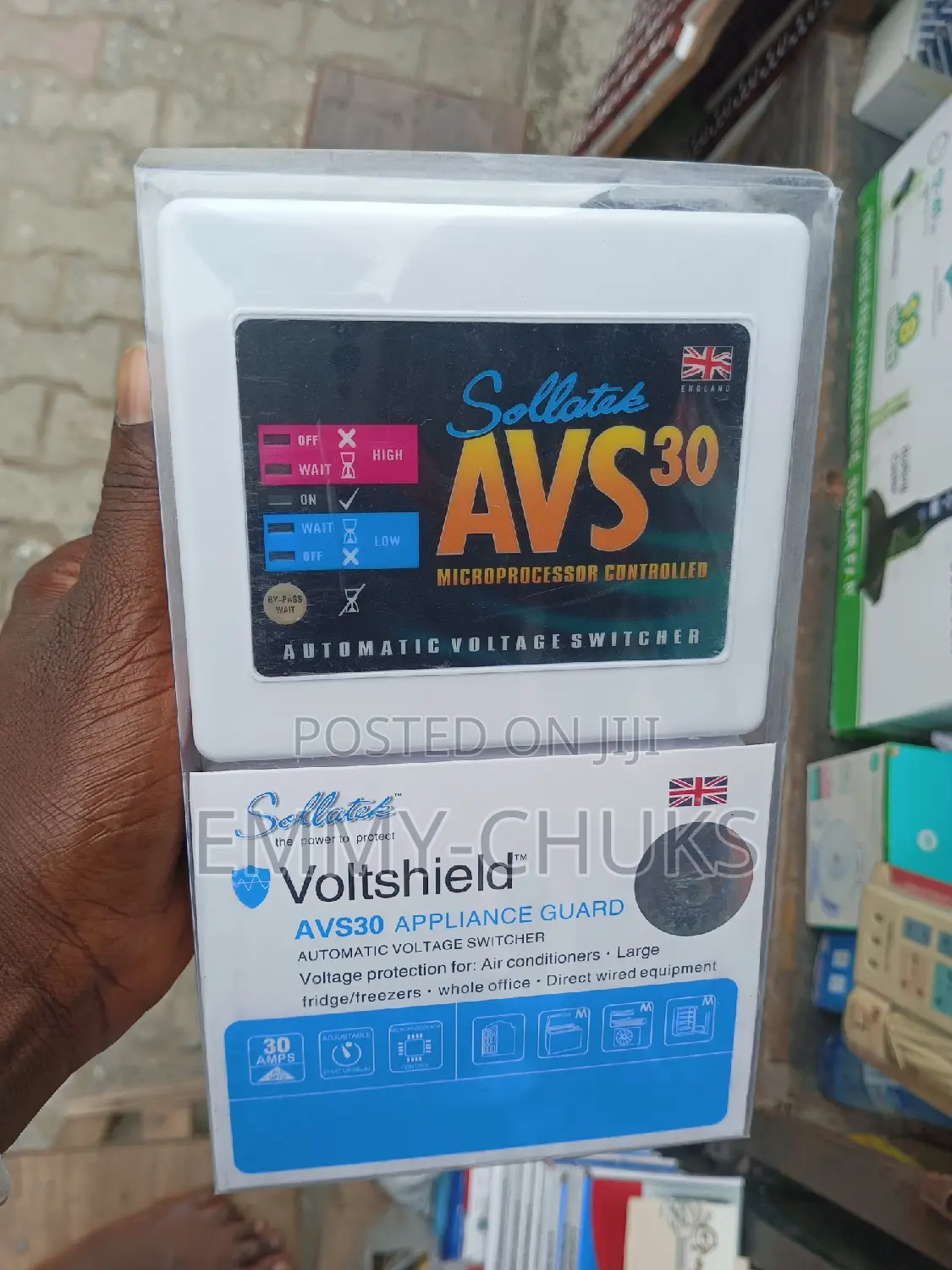 Ac Sollatek Avs 30amps Surge Protector