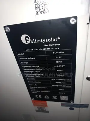 15kwh Felicity Lithium Battery