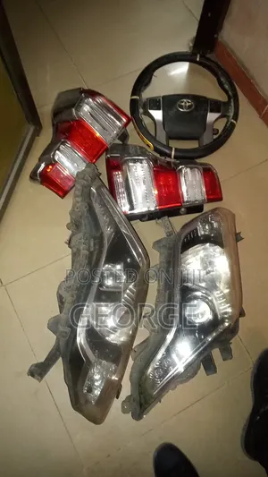 Complete Prado Lights and Steering