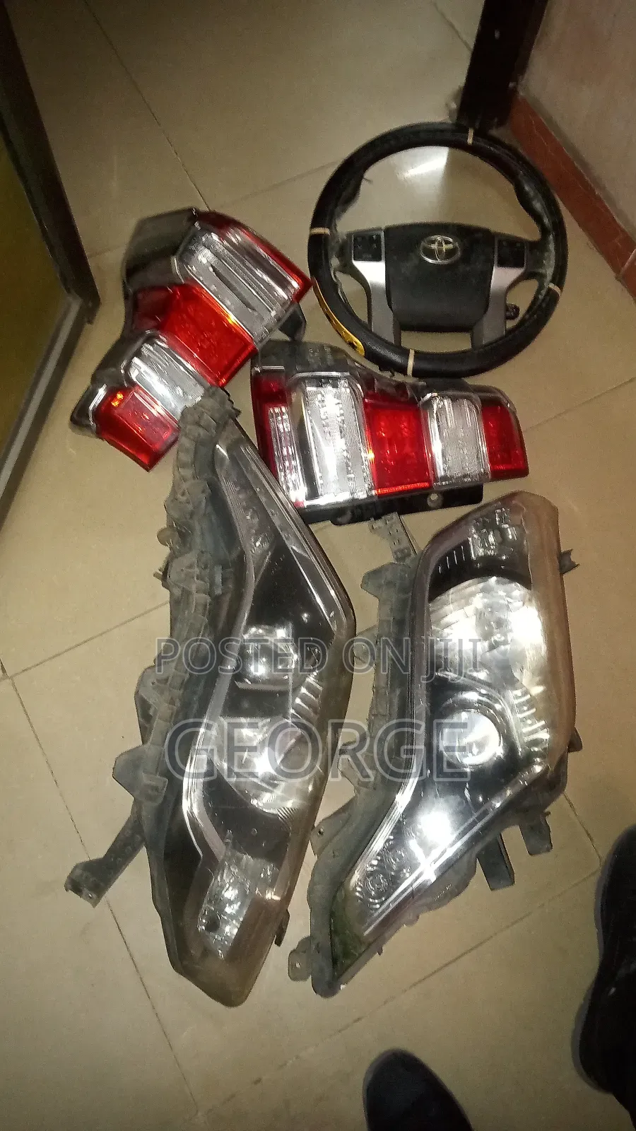 Complete Prado Lights and Steering