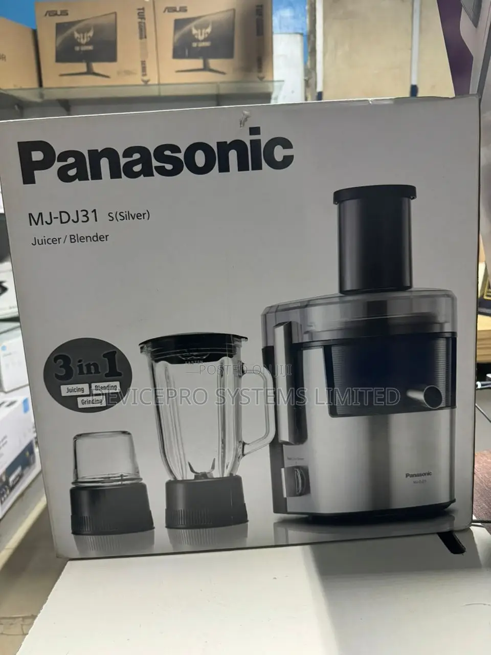 Panasonic 3 in 1 Juicer Blender Mj-Dj31