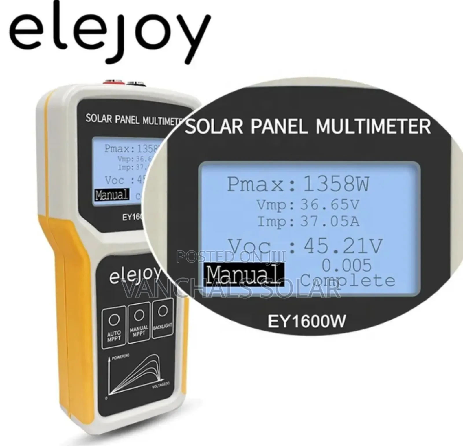 Solar Panel Meter Tester 1600w
