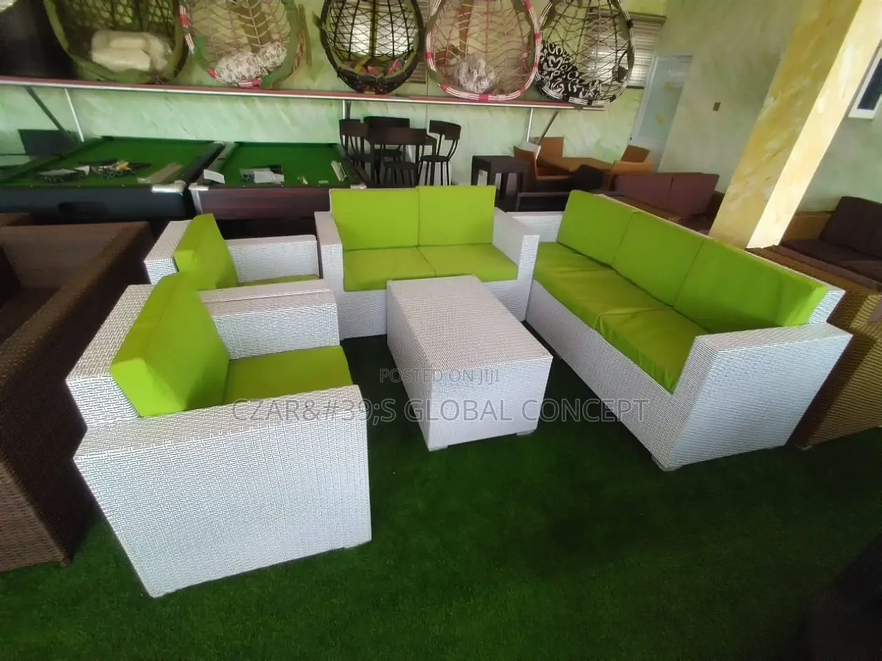 Quality Outdoor Seven Seaters Sofa Set