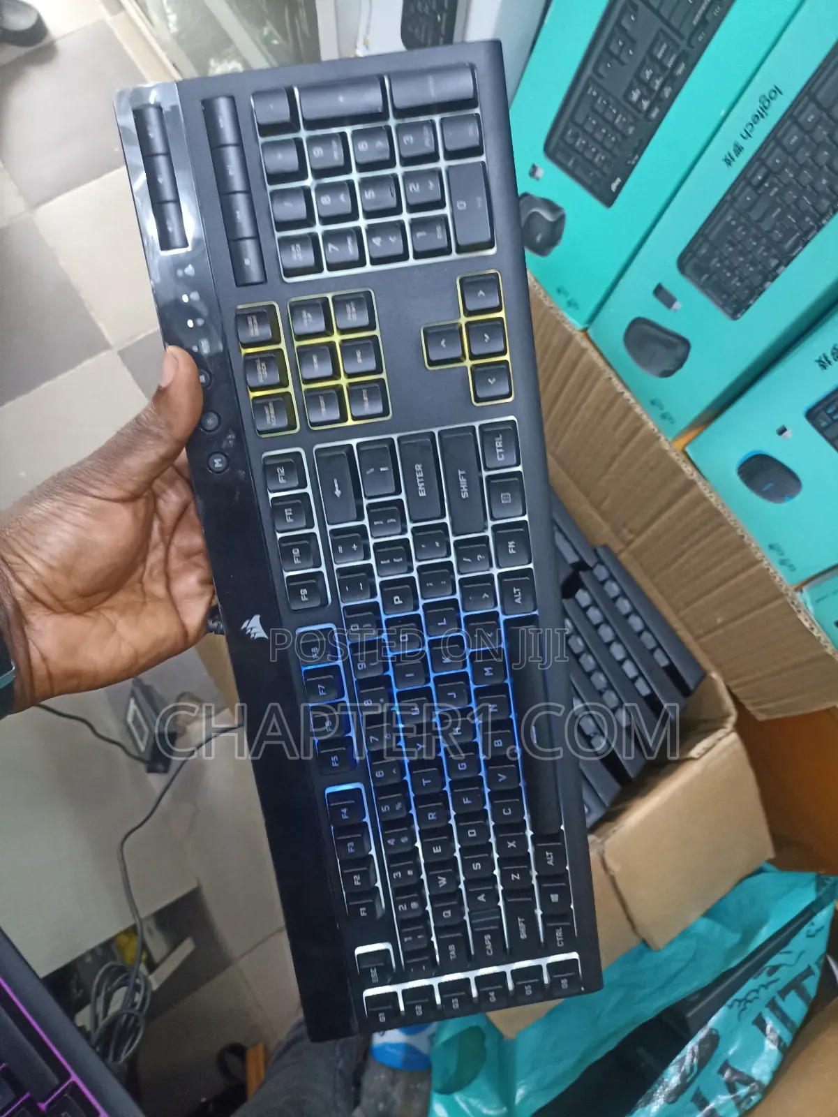 Gaming Keyboard Usb Wired Lights RGB