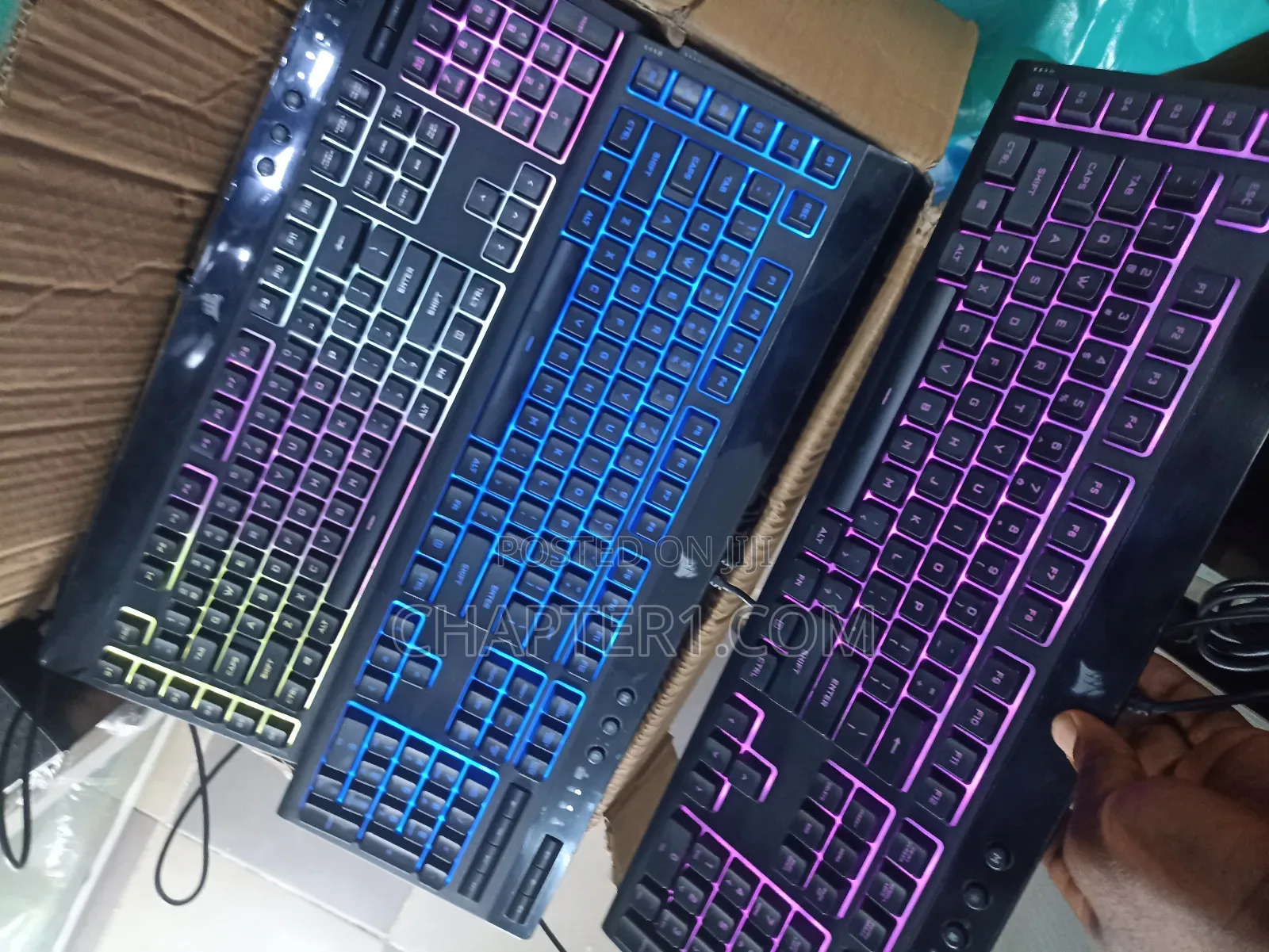 Gaming Keyboard Usb Wired Lights RGB