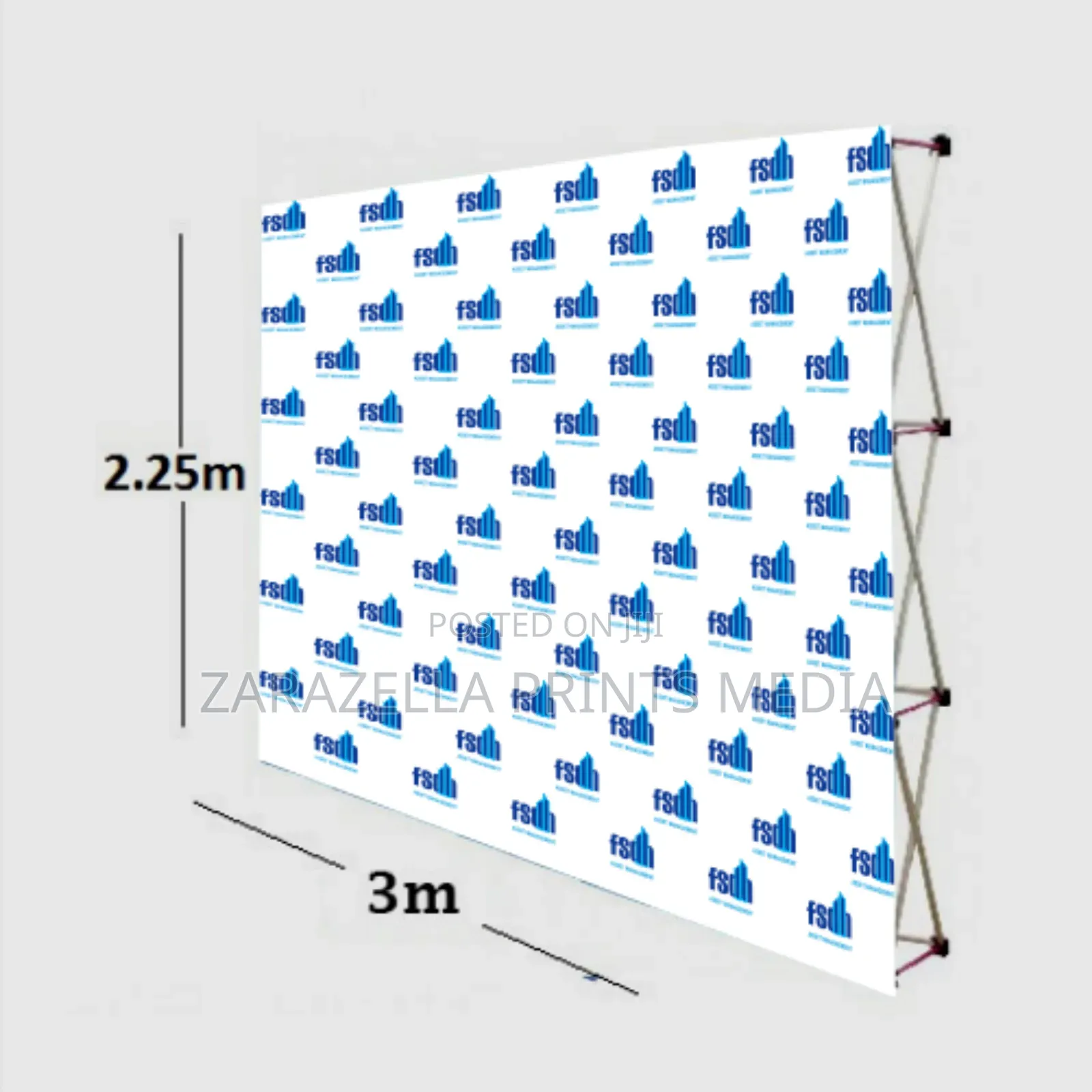 Pop-Up Backdrop for Red Carpet Events