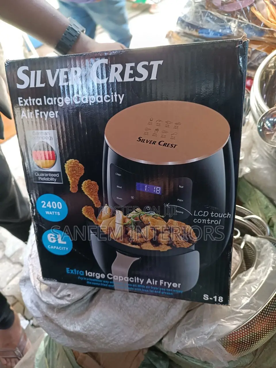 Silver Crest Extra Large Capacity 6l