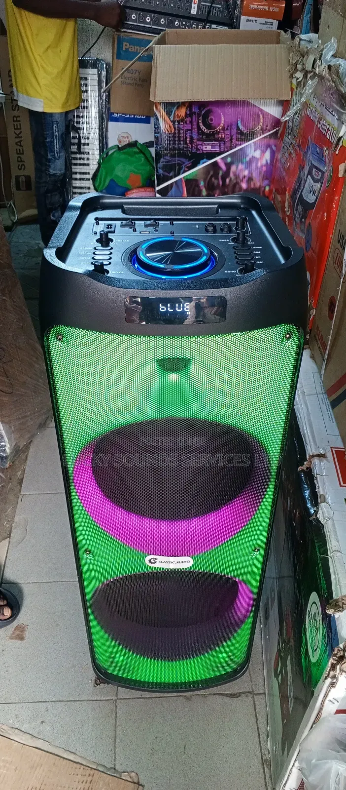 Classic Audio Pa System Double