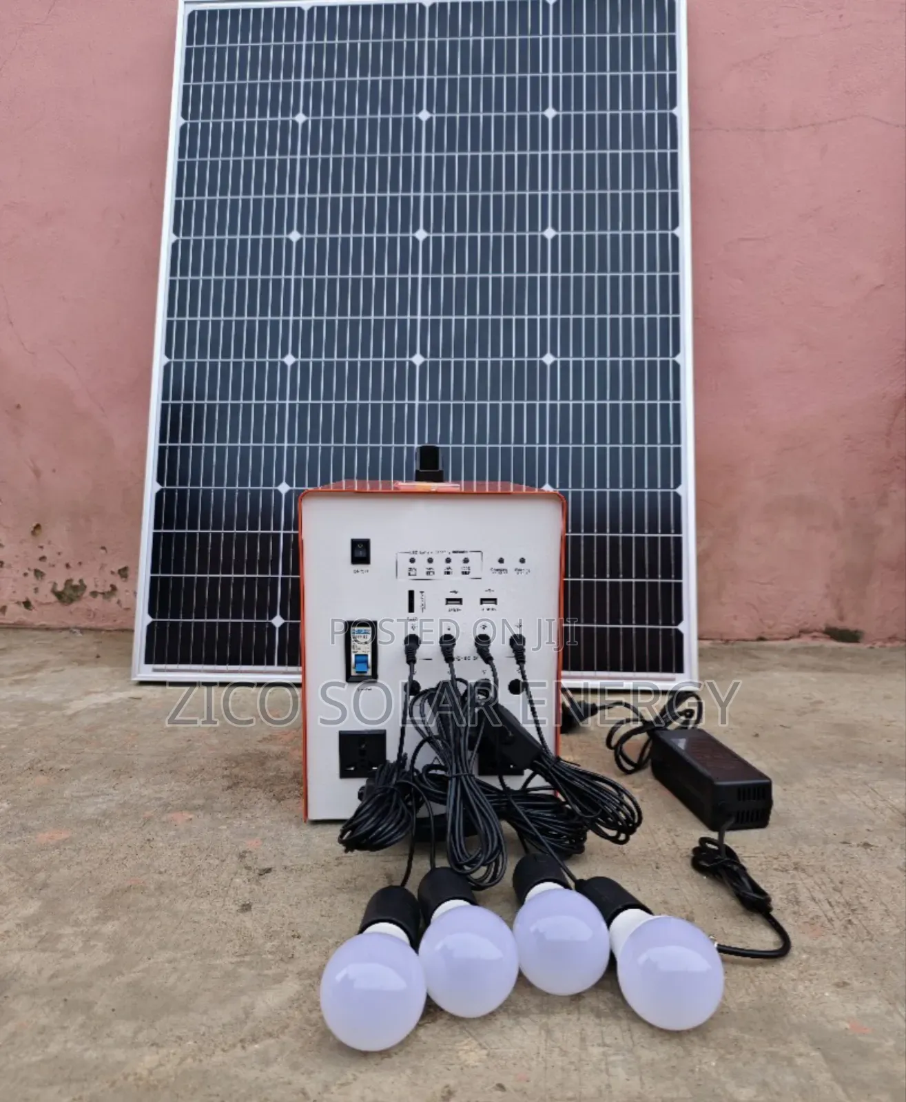 Originally Solar Generator 500watts With 150watts Panel