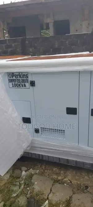 Original Perkins Soundproof 100kva Generator