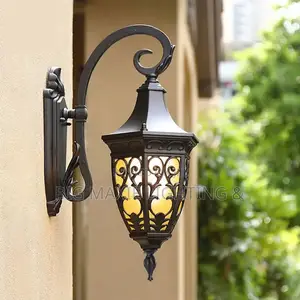 European Style Outdoor Security Gate Lamp