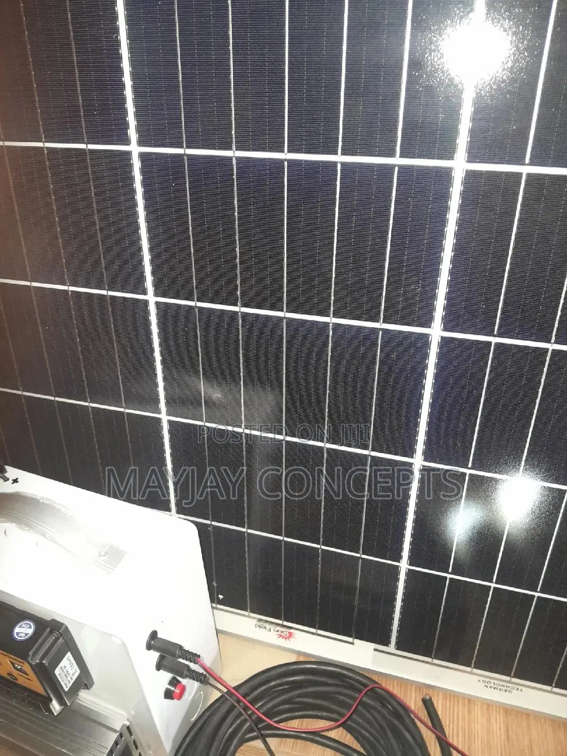 1000w Solar Generator+Panel+Bulb for Tv/Laptop/Fan/Blender