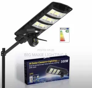 Solar Street Lamp With 3 MP Camera