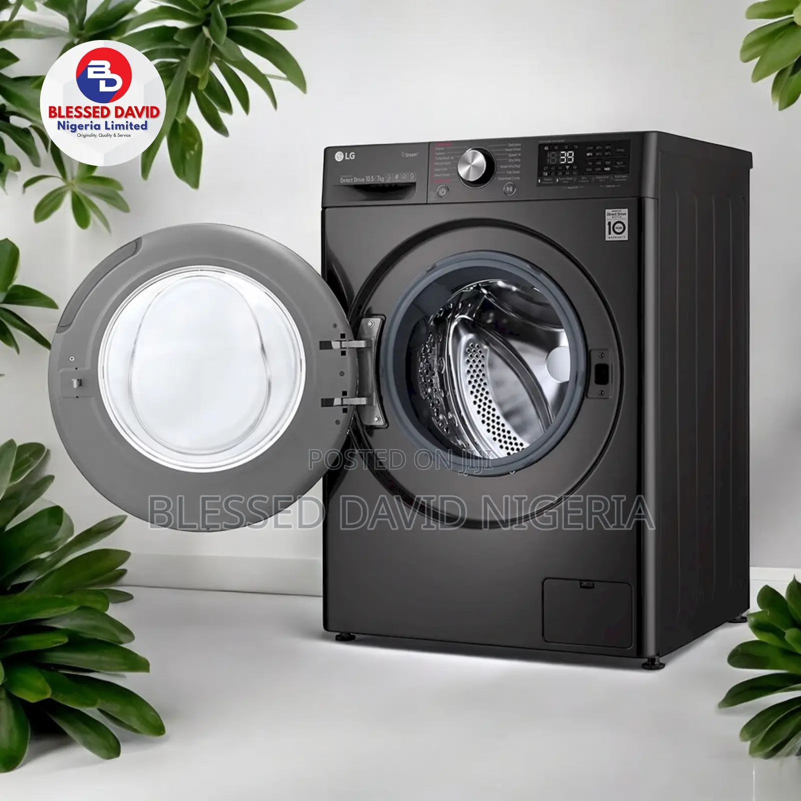 LG F2V3FYP6JE 9KG Front Load Washing Machine
