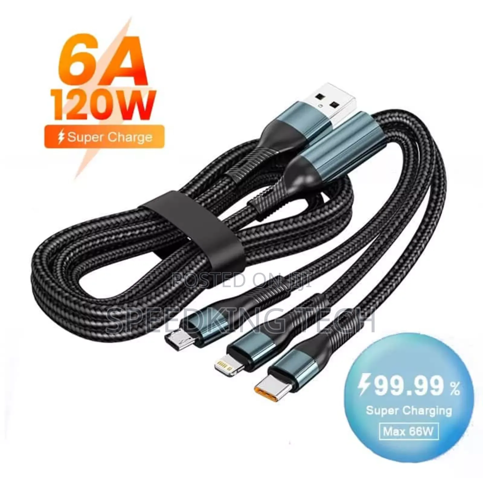 Original DEPIN 120watts Fast Charger Cables