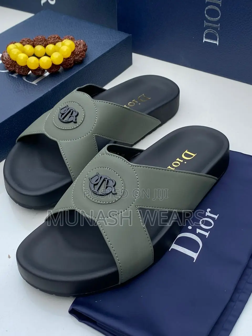 Dior X Balmain Slipers