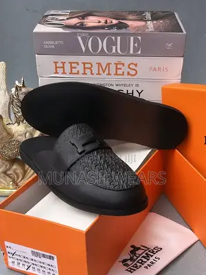 Hermes Leather Half Shoe