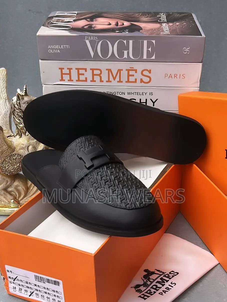 Hermes Leather Half Shoe
