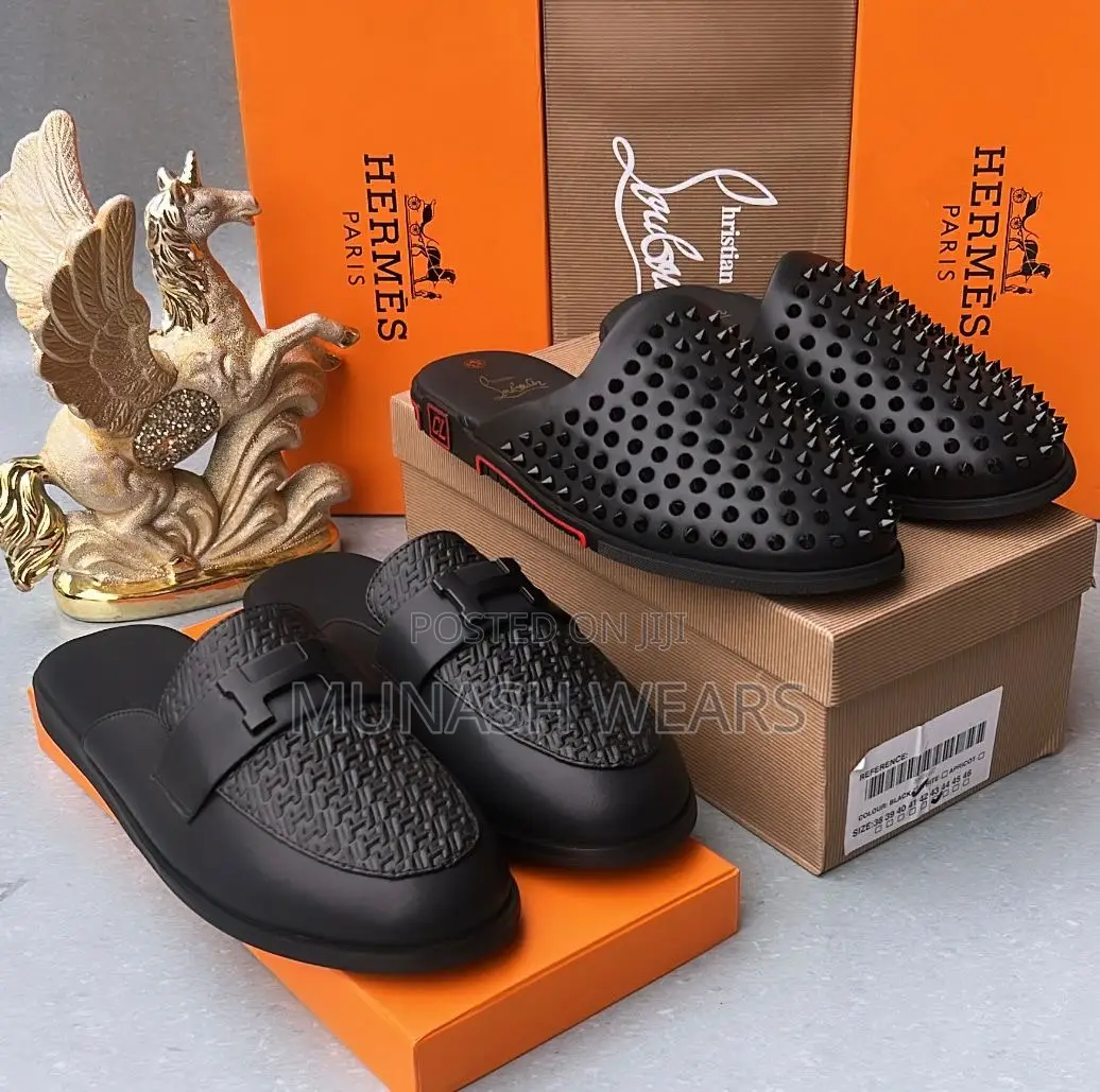 Hermes Leather Half Shoe