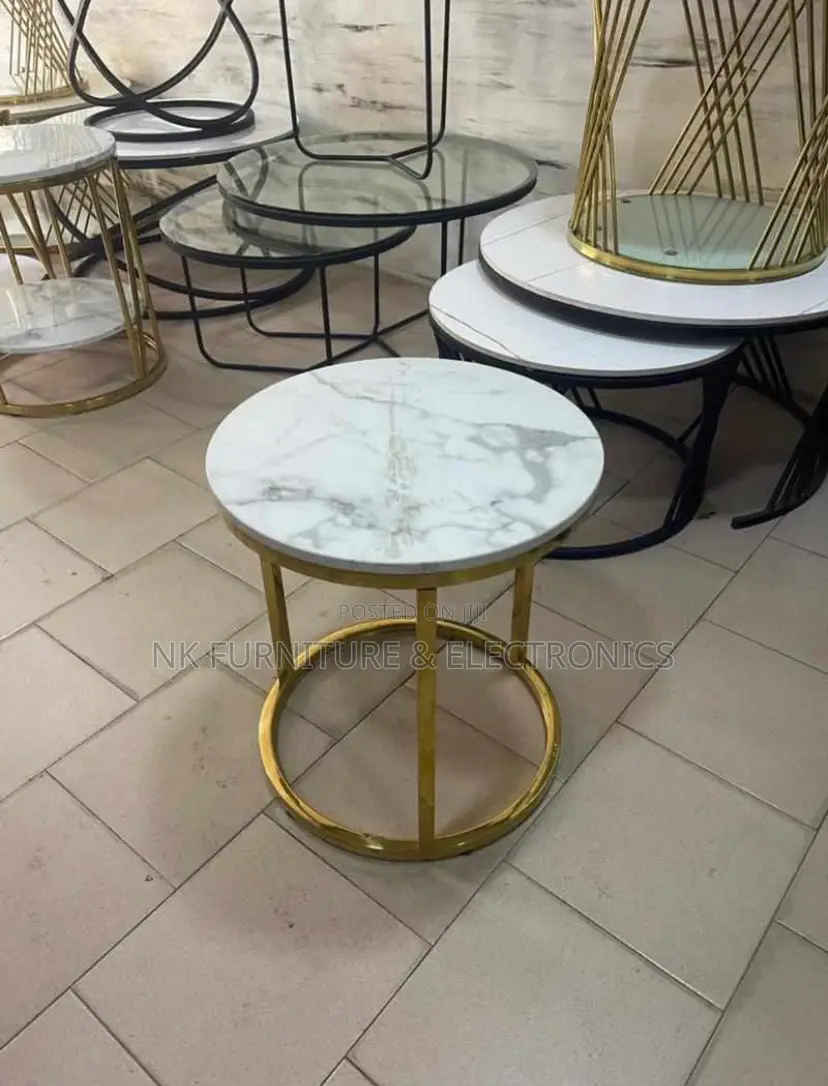 Marble Top Side Stools