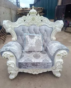 Fabric Made Royal Seven Seater Sofa Imported