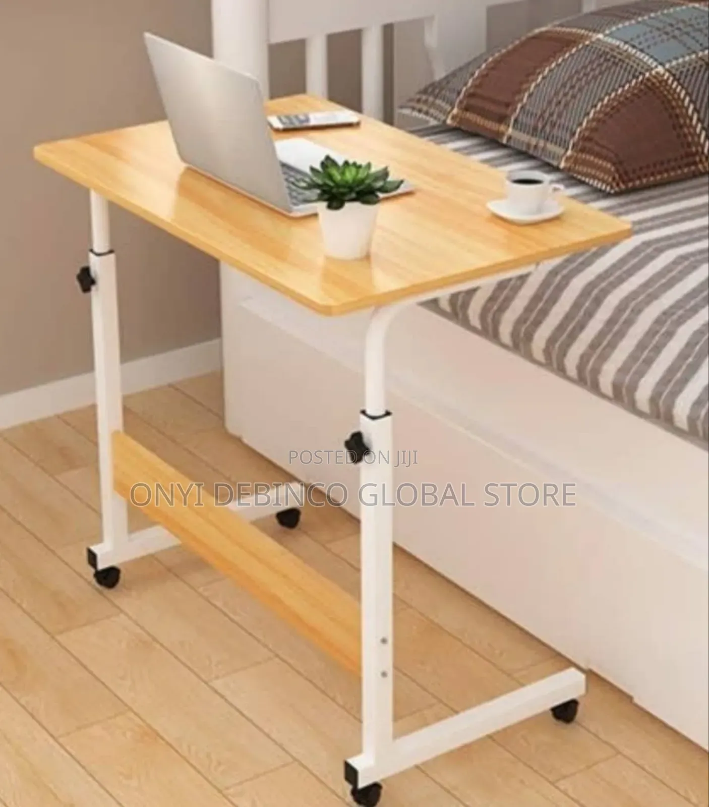 Portable Laptop Table With Adjustable Height