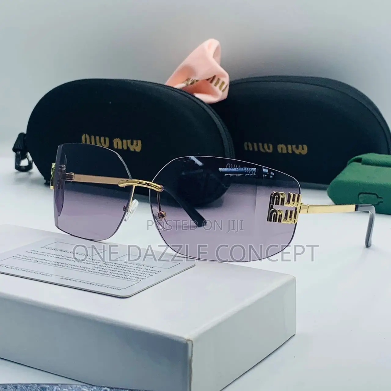 Letter Miu Sunglasses