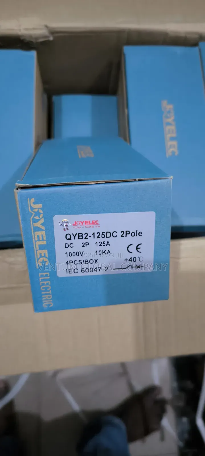 2pole 125A and 100A DC Breaker