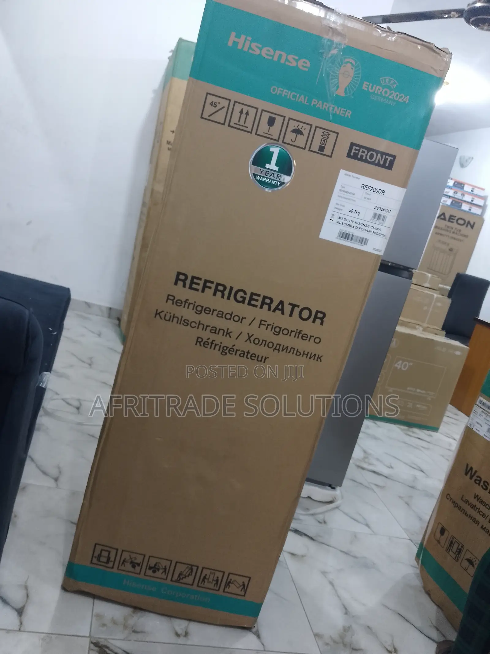 Brand New Hisense Ref200dr 154 Liters Refrigerator