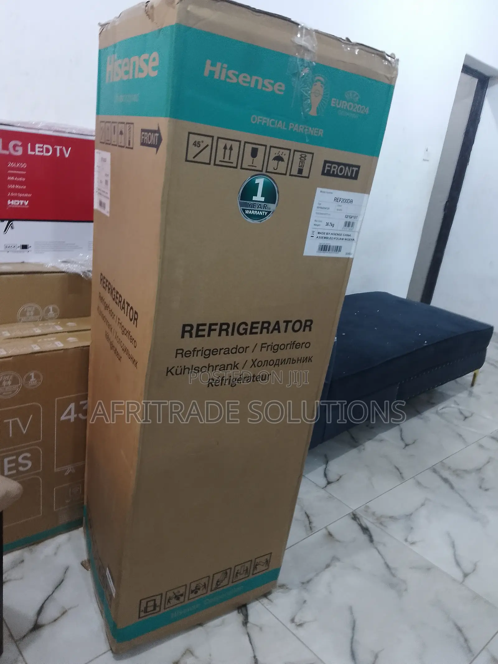 Hisense Ref200dr 154 Liters Refrigerator- Eco Friendly