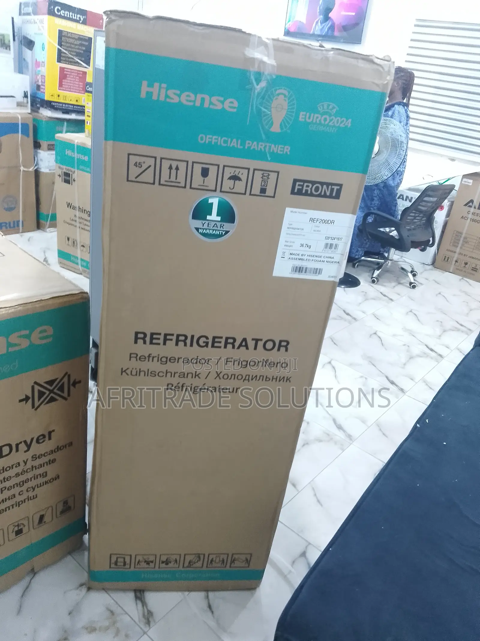 New Efficient 154 Liters Hisense Top Mount Refrigerator