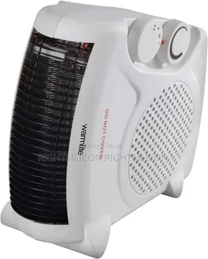 UK Warmlite WL44001 Thermo Fan Heater With 2 Heat Setting