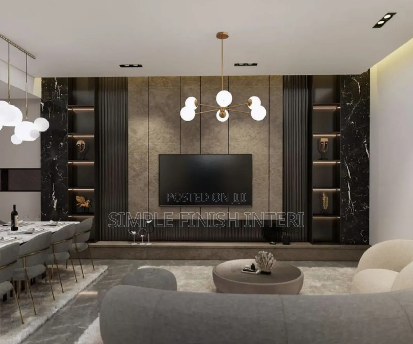 Modern TV Wooden Stand