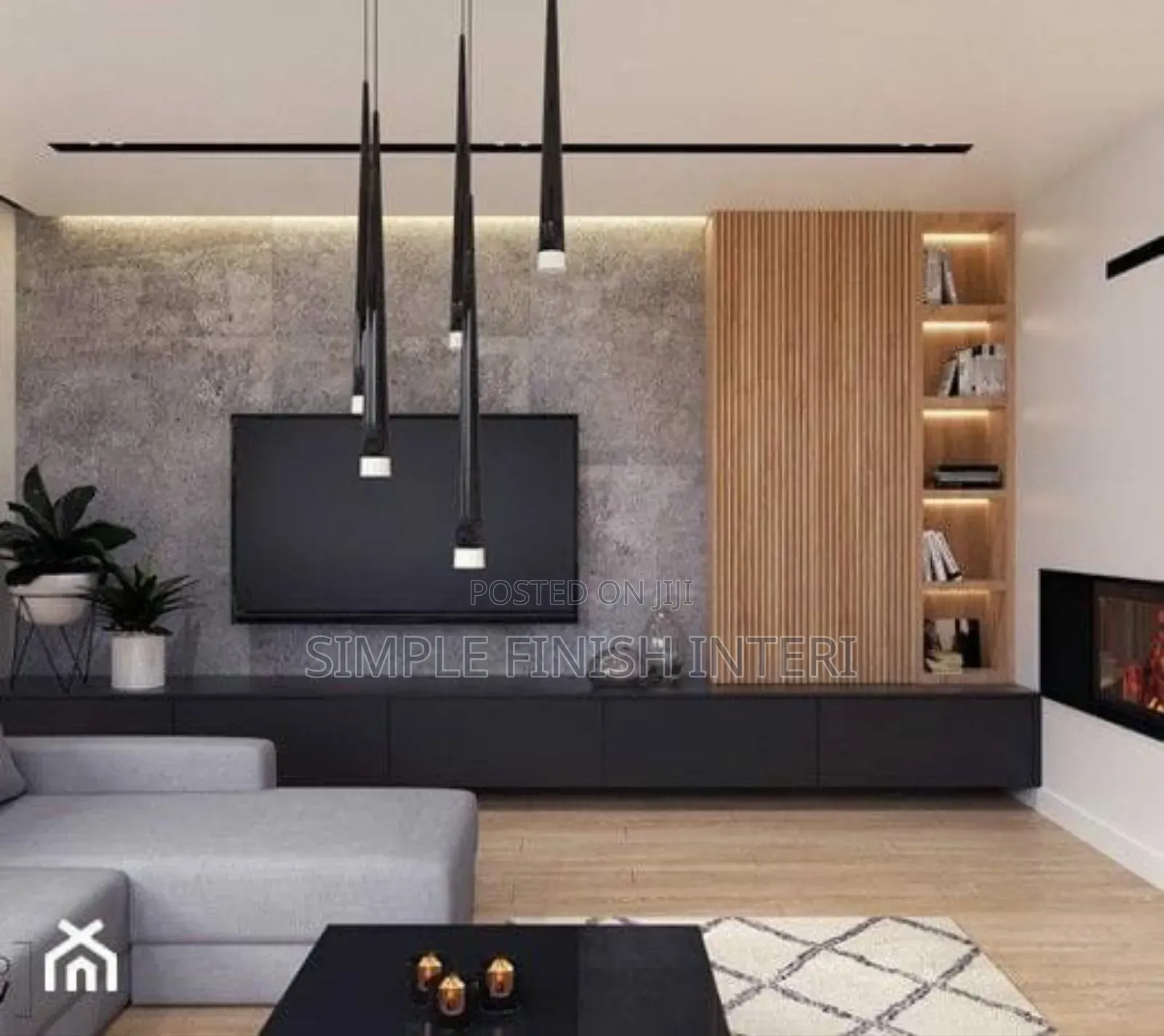Modern TV Wooden Stand