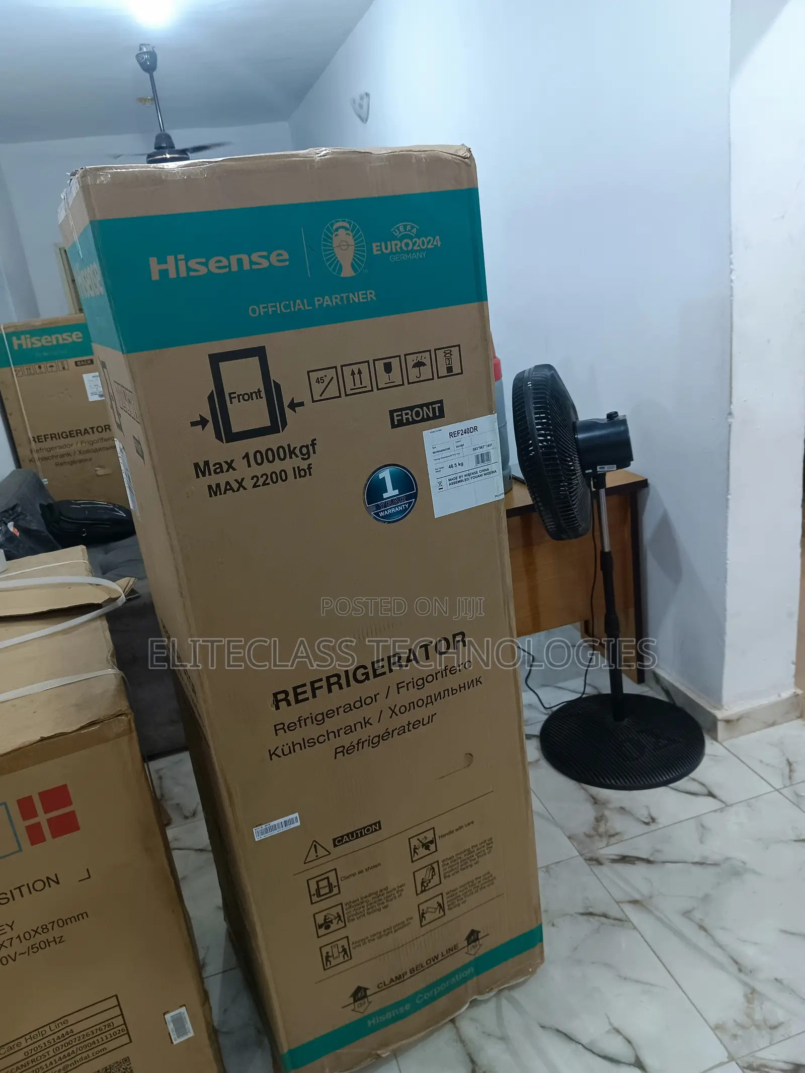 Super Power Hisense Refrigerator REF240DR