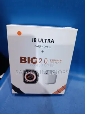 I18 Ultra Smartwatch With Earphones