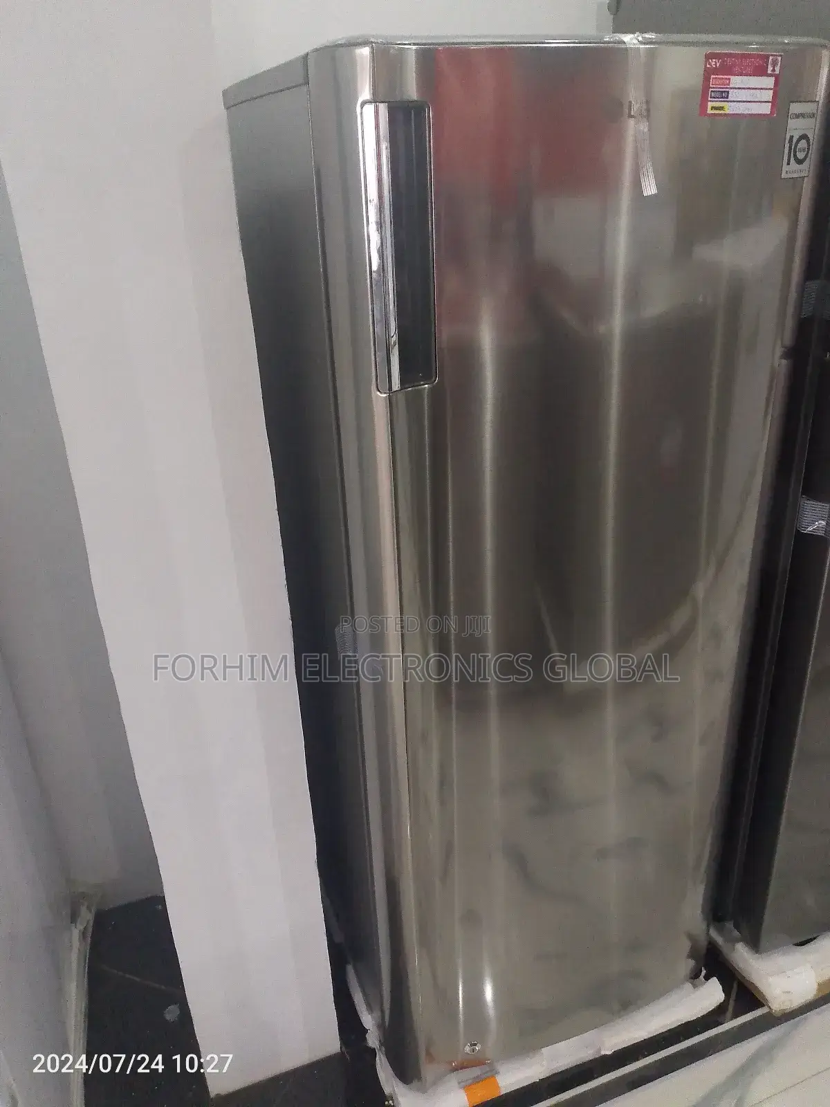 LG GN-Y331SLBB 199L Single Door Refrigerator