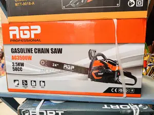 Agp Professional Gasoline Chain Saw 3.5kw 24" 58cc
