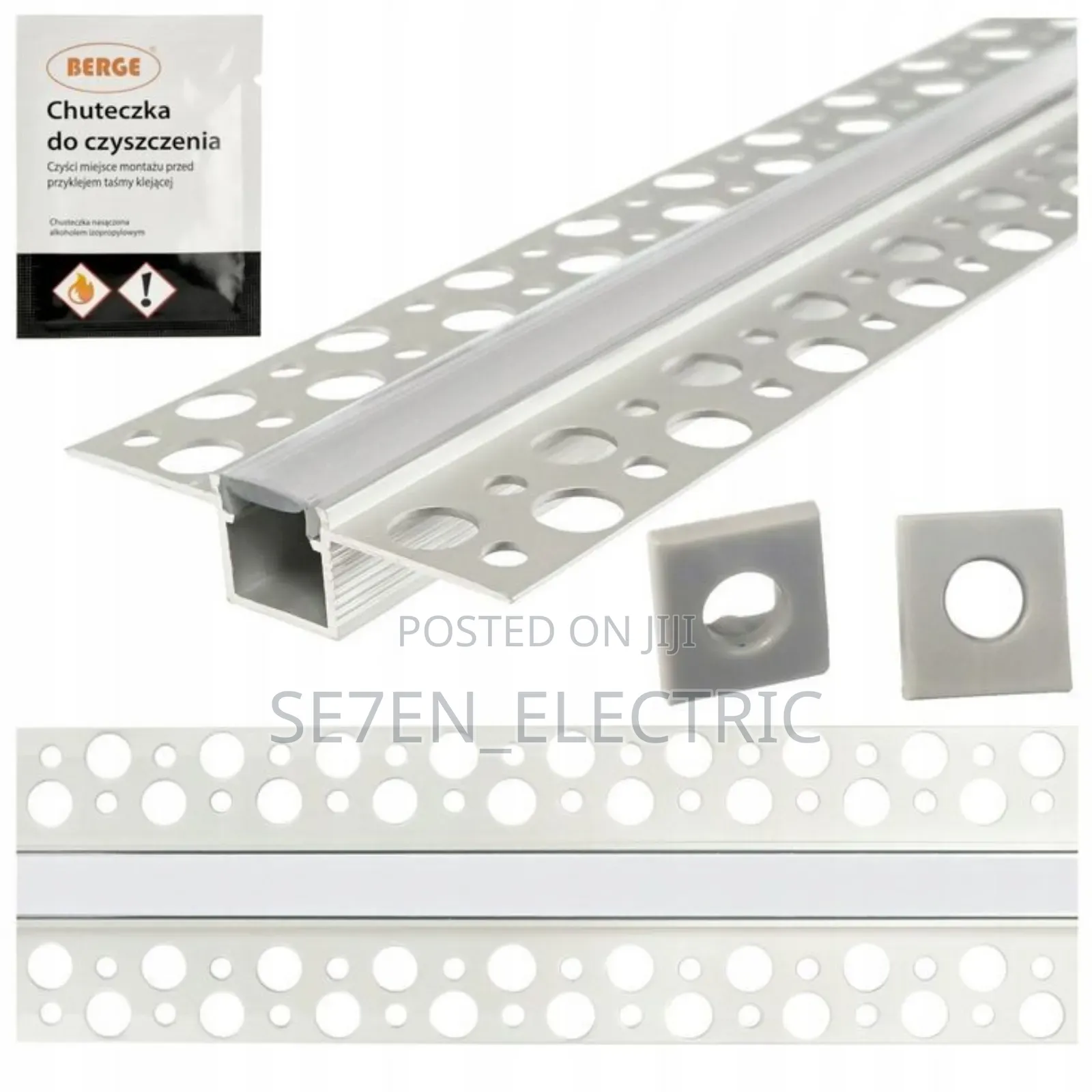 Running Tape Light Profile Rails