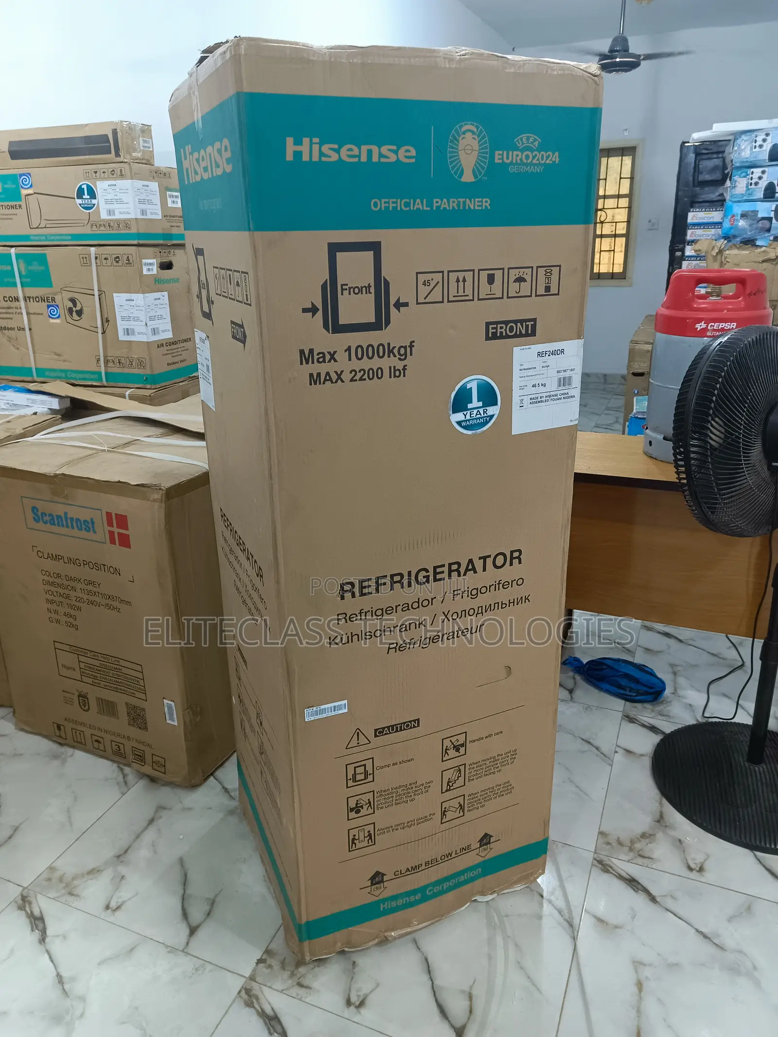 Standard Hisense Refrigerator REF240DR