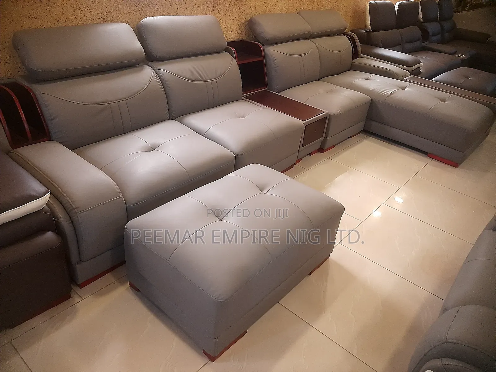 Original Executive Solid Lshape Sofa