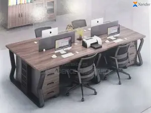 Quality Workstation With Metal Leg by 4