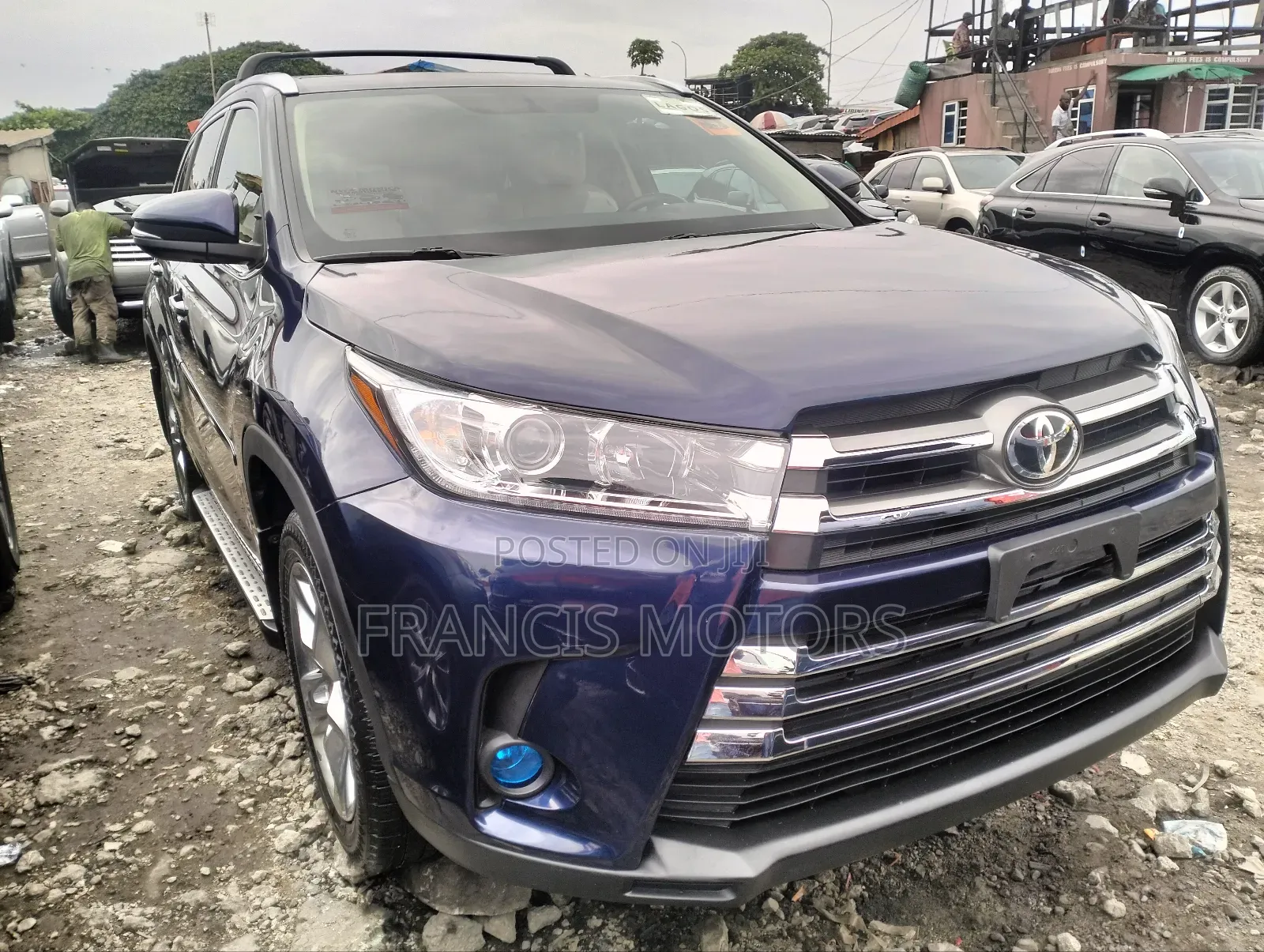 Toyota Highlander 2015 Blue