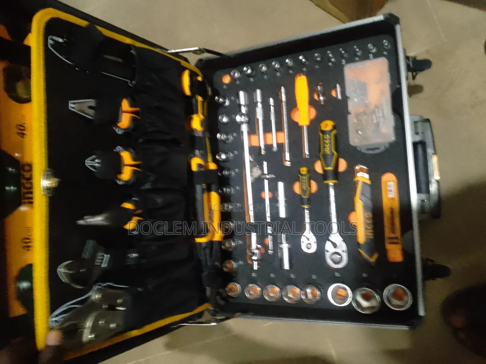 147pcs Electromechanical Ingco Tools Set